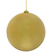 Weihnachtskugeln Christbaumkugeln XL aus Kunststoff gold, 25cm, 1 Stk.