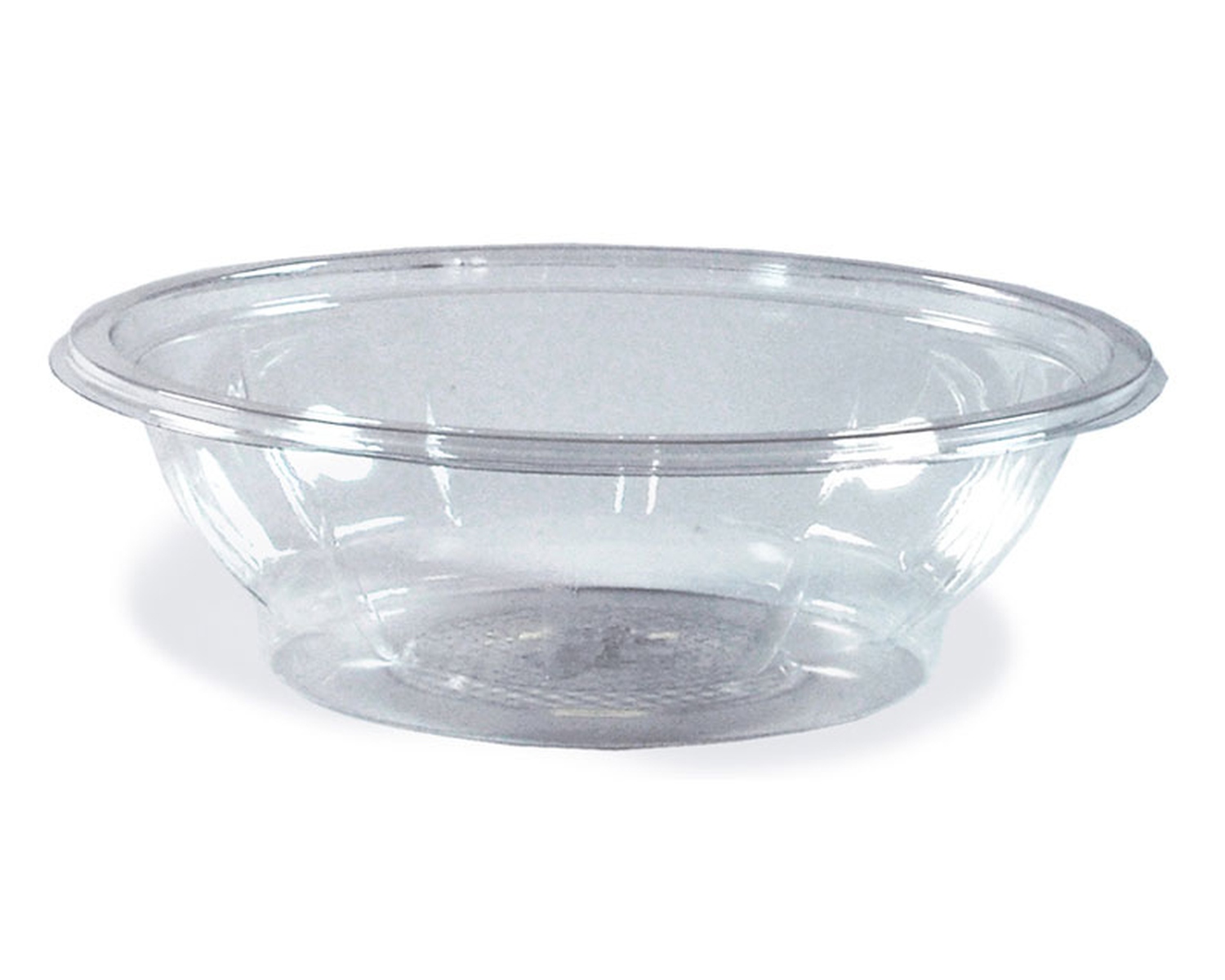 Salatschalen rund  17,6 x 4,8 cm klar 500 ml (PET), 50 Stk.