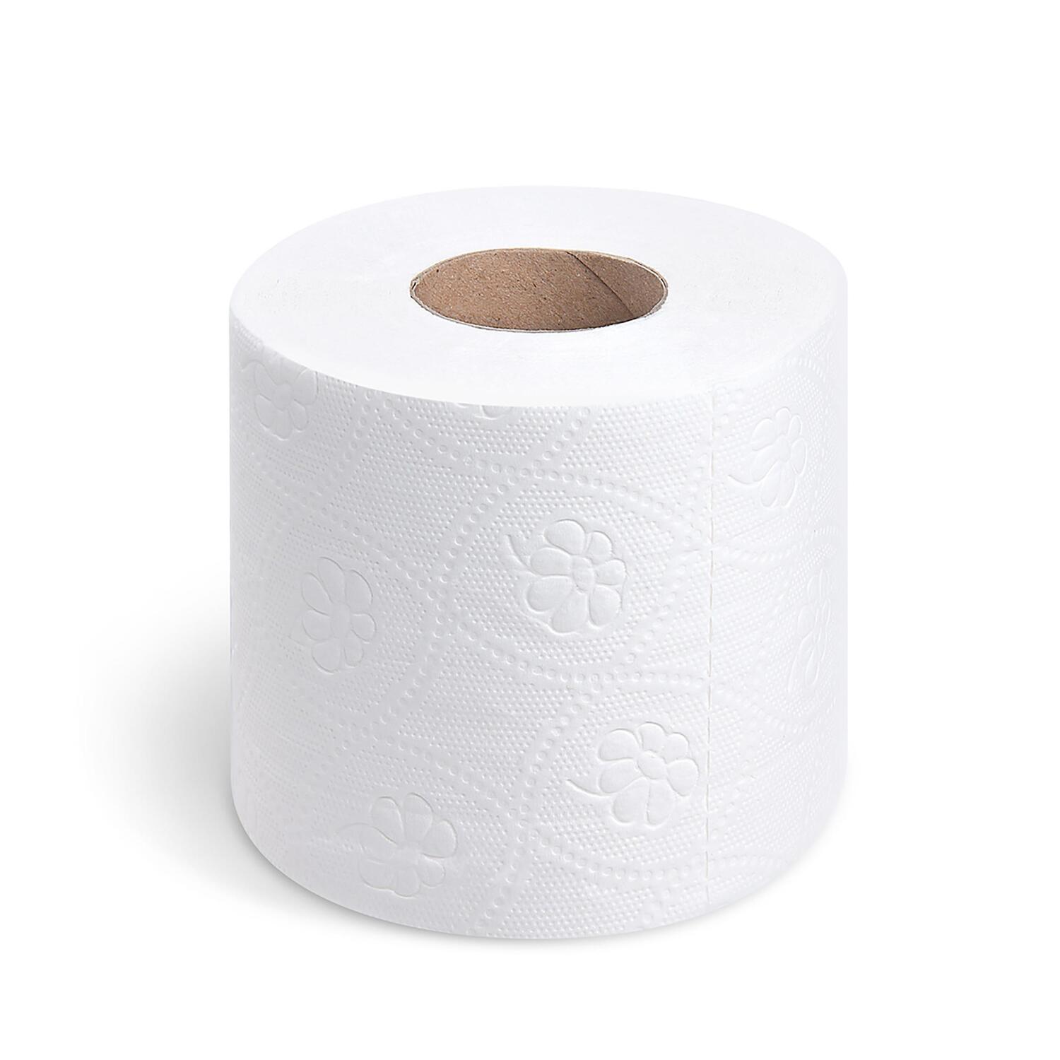 Toilettenpapier WC-Papier 10,5 cm 2-lagig 250 Blatt 8 Rollen